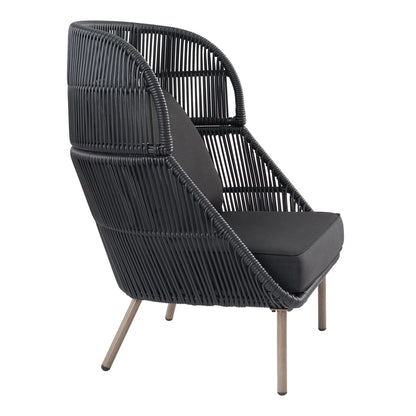 Better Homes & Gardens Tarren Wicker Outdoor Accent Chair with Cushions, Beige