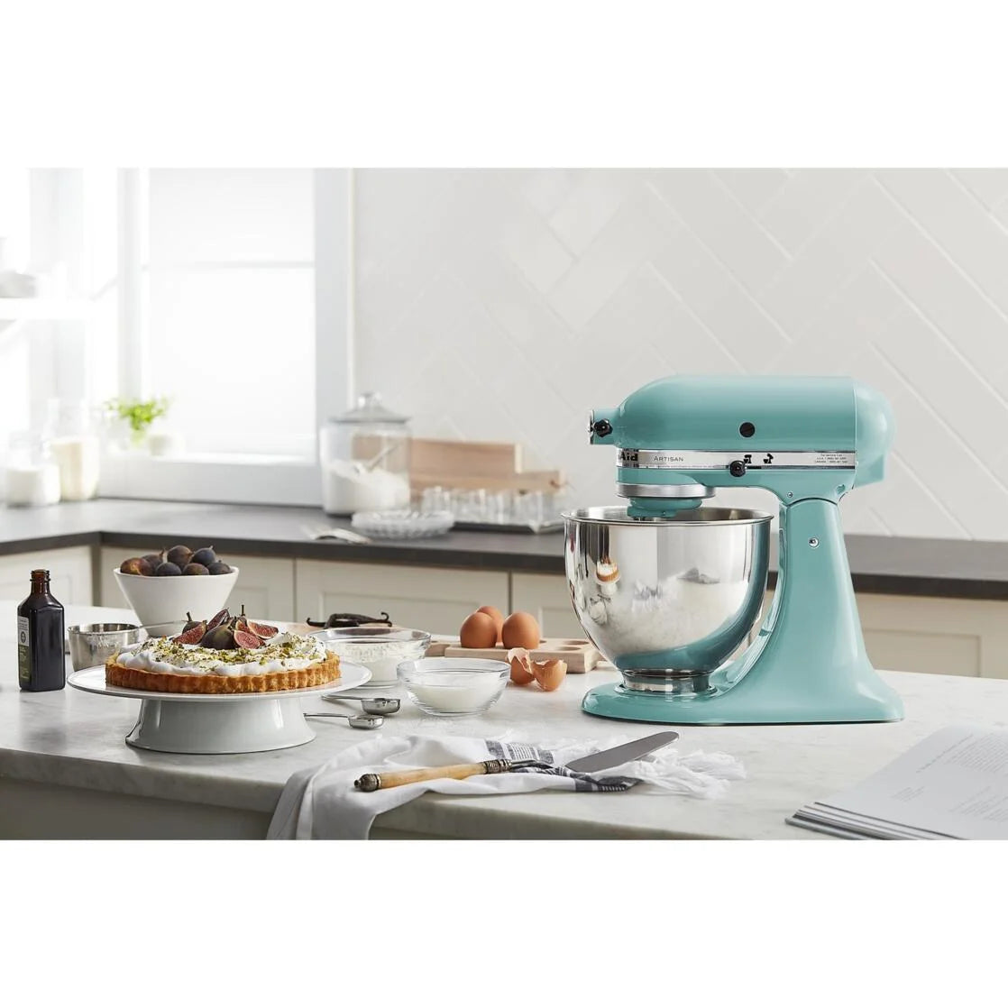 KitchenAid Artisan Series 5-Quart Tilt-Head Stand Mixer, Wildflower, KSM156CXWF