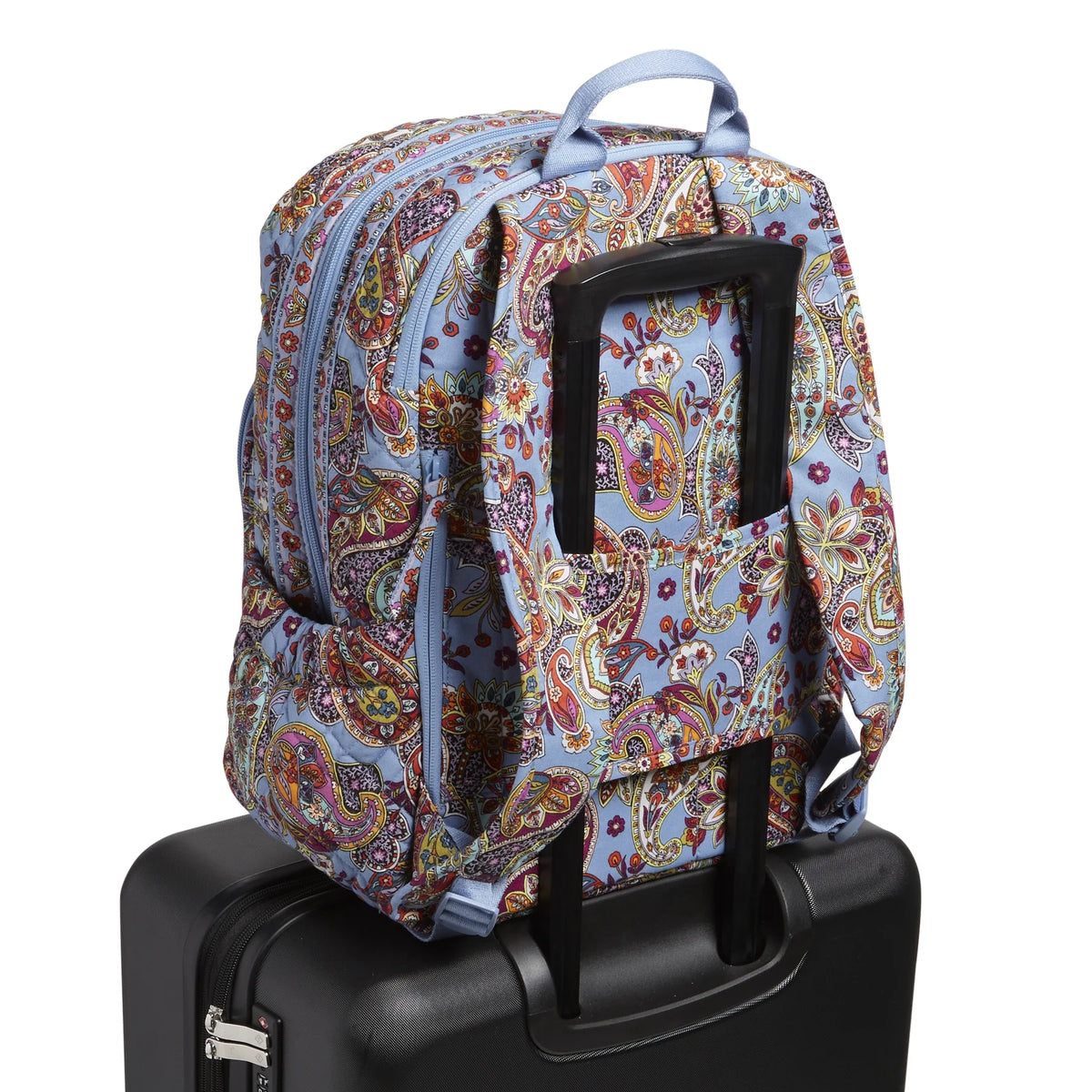 Vera Bradley Women's Cotton Campus Backpack Provence Paisley