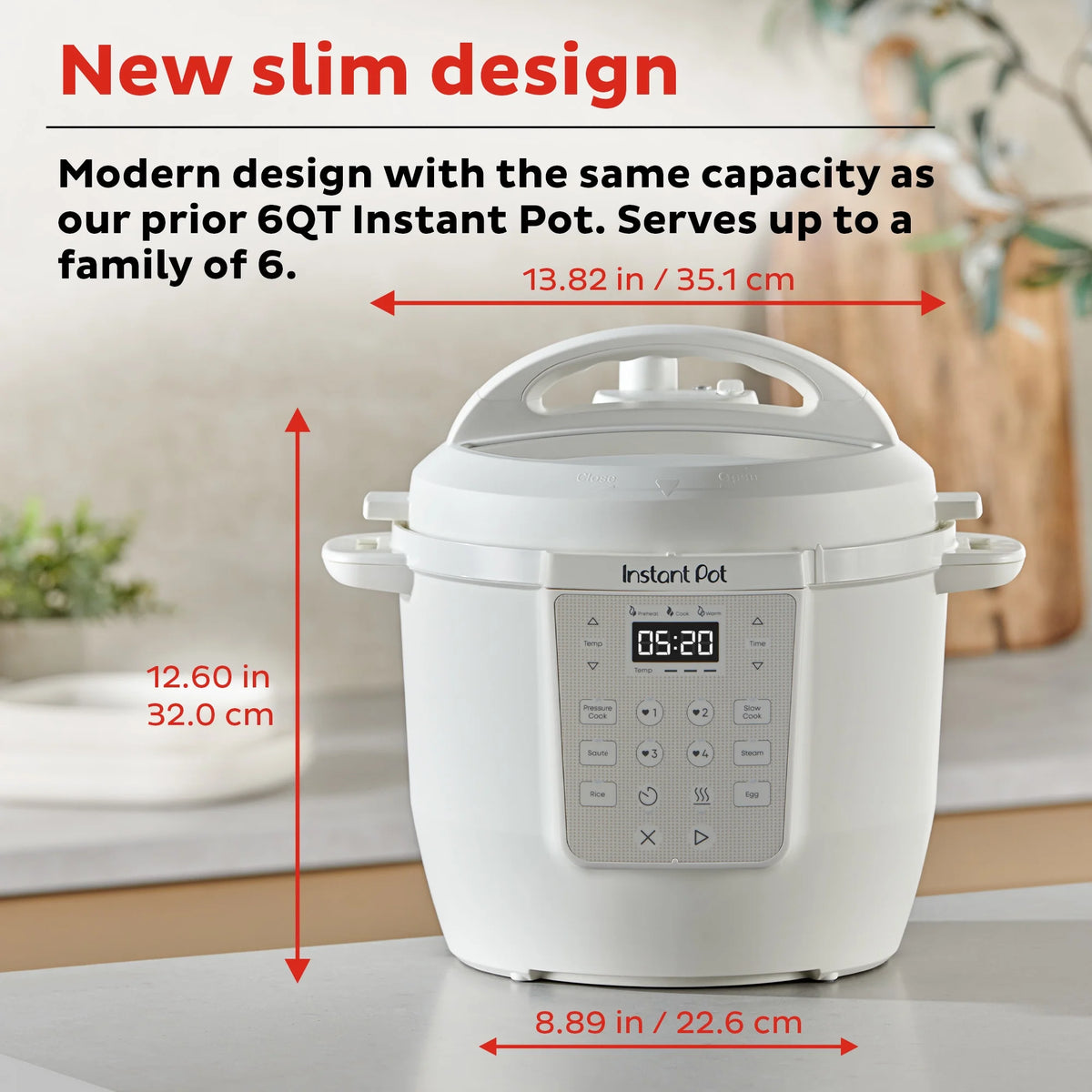 Instant Pot 6Qt RIO Chef Series 7-in-1 Multi-Cooker, Pressure Cooker, Slow Cook, & More, Black