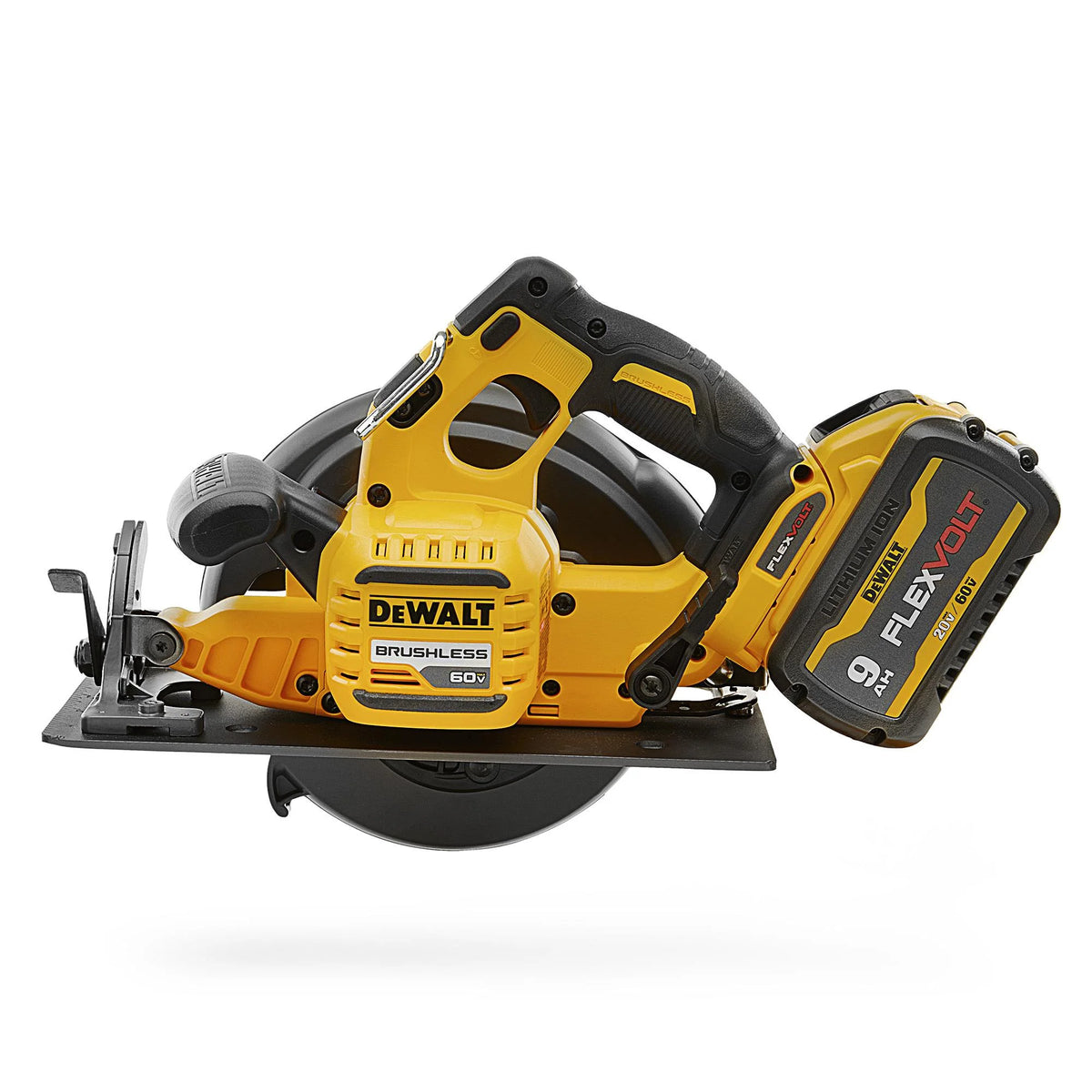 DeWalt FLEXVOLT 60 V 7-1/4 in. Cordless Brushless Circular Saw Kit (Battery & Charger)