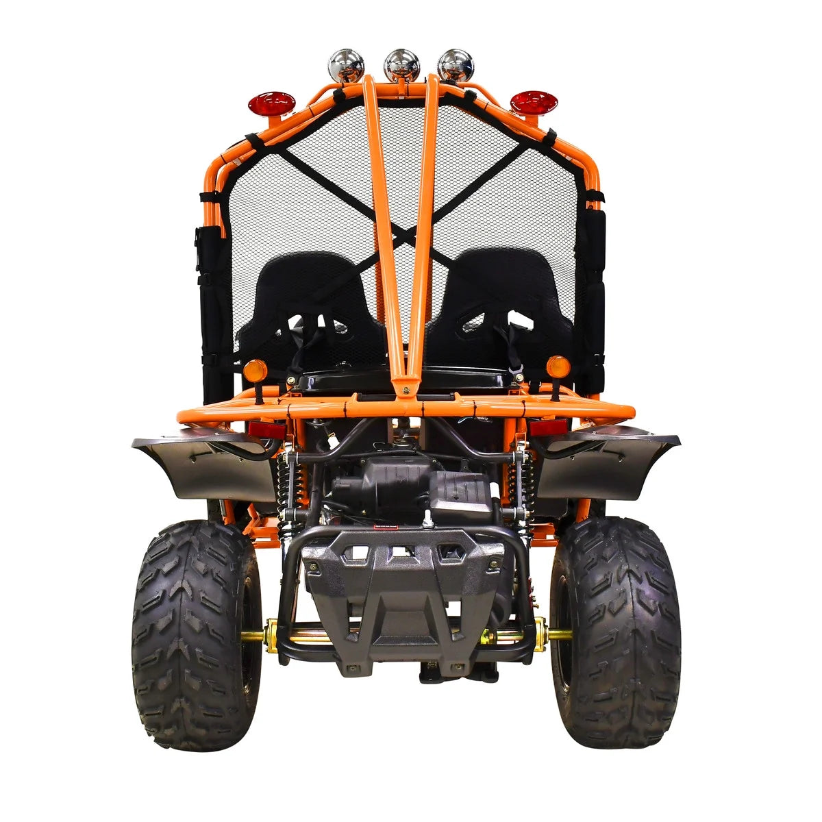 Massimo GKA 200 169cc EFI Adult Go Kart with 10HP Engine, 2WD Off-Road Go Cart, Dual Seats, Red