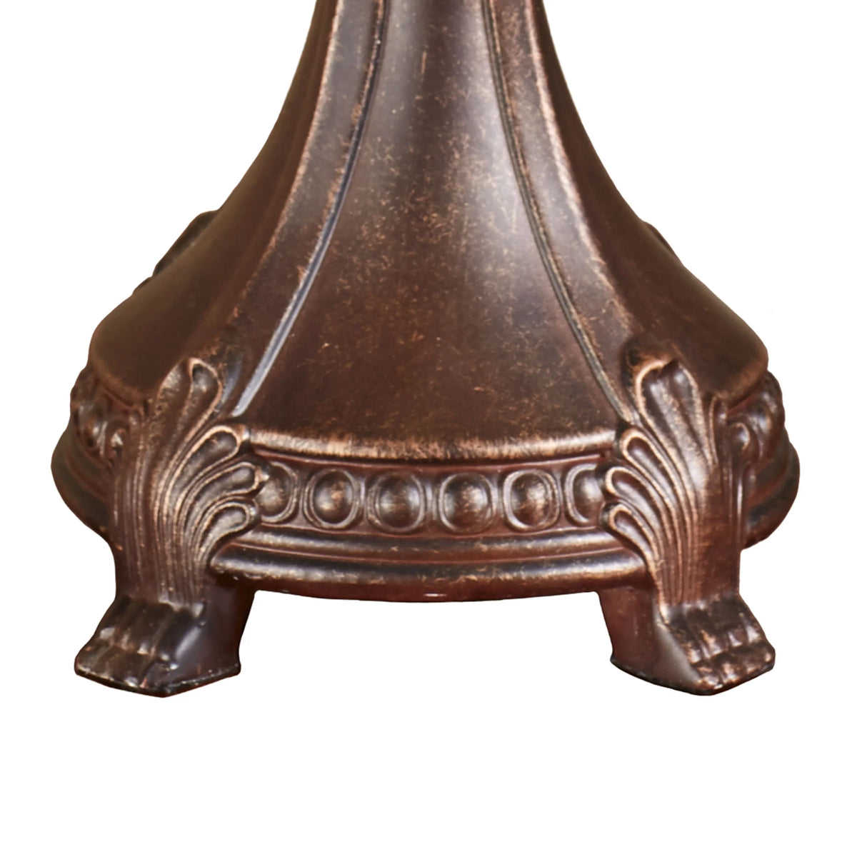 Blythe Hand-Cut Stained Glass Table Lamp Ruby