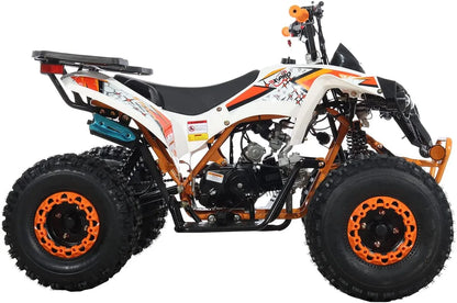 X-Pro Brand New 125cc Gas ATV, Automatic Transmission w/Reverse Electric Start Big 19"/18" Tires