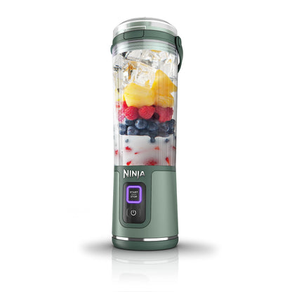 Ninja Blast Portable Blender, Cordless, 18oz. Vessel, Personal Blender for Shakes & Smoothies, BPA Free, Leakproof Lid & Sip Spout, USB-C Rechargeable, Dishwasher Safe Parts, Metallic Purple,