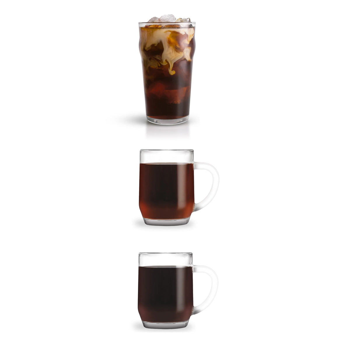 Ninja Hot & Iced Coffee Maker, Single Serve to 10 Cup Carafe, Drip, Rapid Cold Brew, CM360 Black