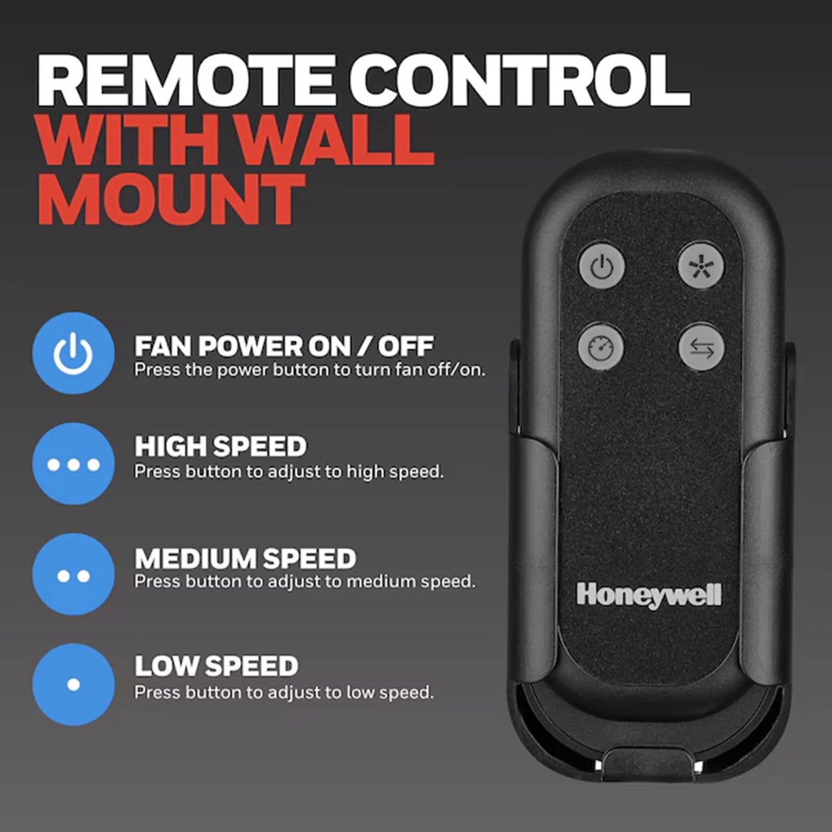 Open Box Honeywell 18" Wall Mount Outdoor Oscillating Airflow Fan and Remote