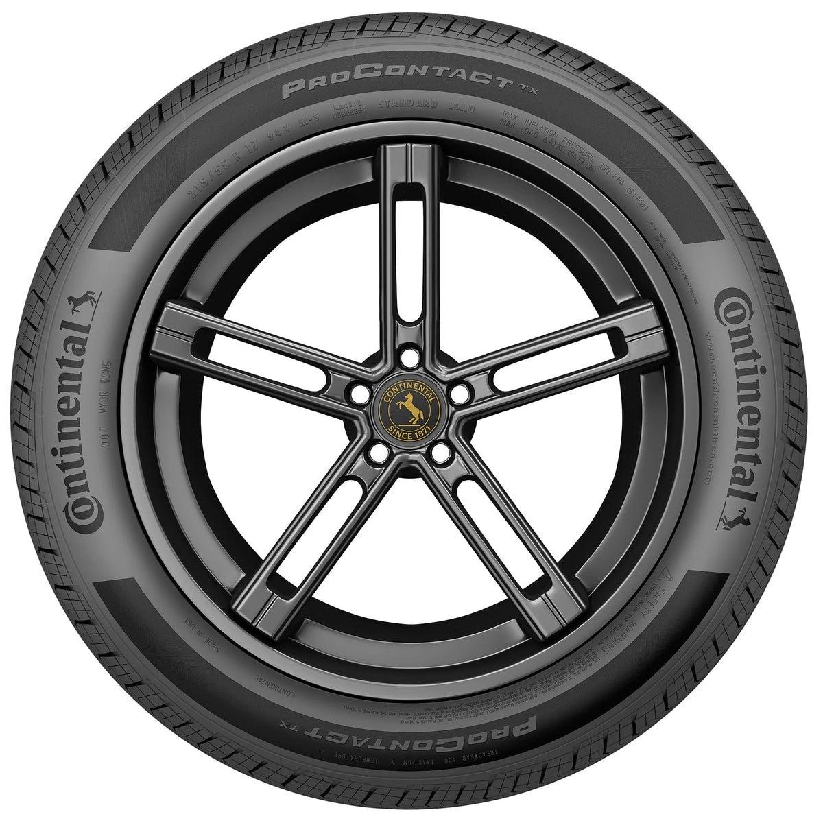 Continental ProContact TX All Season 245/45R19 98H Passenger Tire