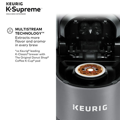 Keurig K-Supreme Black Single-Serve K-Cup Pod Coffee Maker