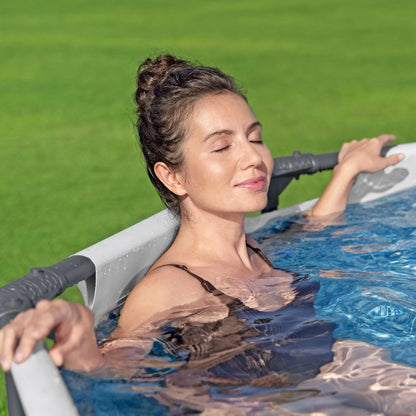 Open Box Bestway 10' x 30" Steel Frame Above Ground Swimming Pool Set (2 Pack)