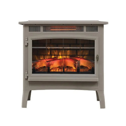 Duraflame 3D Black Infrared Electric Fireplace Stove with Remote Control - DFI-5010-01