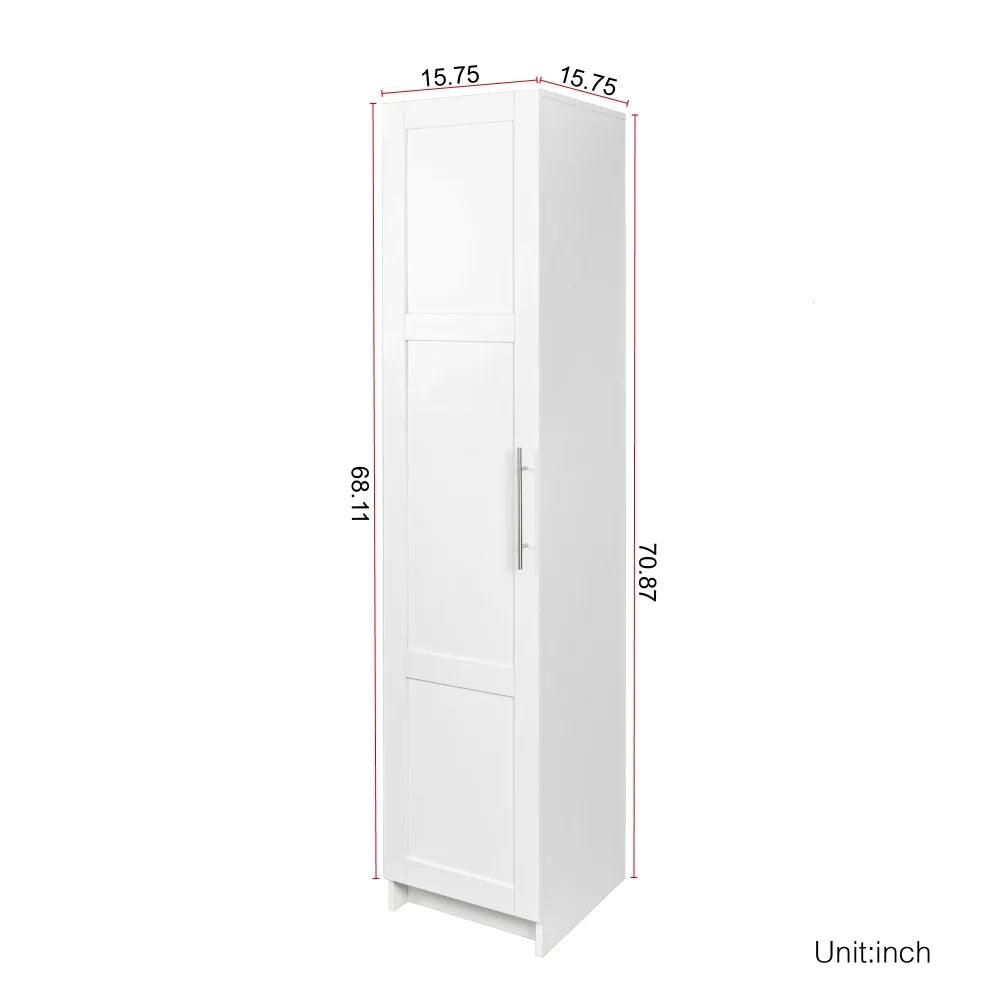 Stackable Wall Cabinet,Hanging Wall Mount Storage Cabinet with Adjustable Shelves and Doors,Sideboard Buffet Cupboard,Console Table,White Wood Finish,11.81 "D x 31.50"W x 29.92 "H