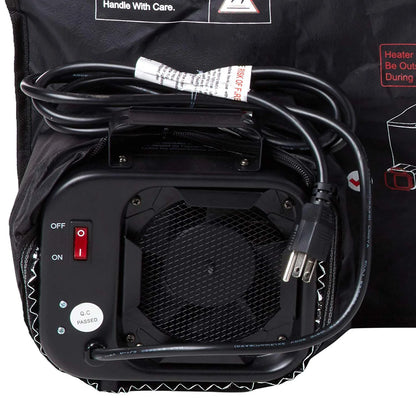 Dr. Infrared Heater Portable Bedbug Heater, 2-Tier, 18 Cubic Ft., with Thermometer & Timer