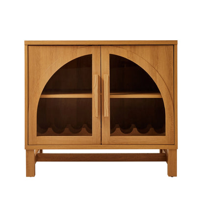 Better Homes & Gardens Juliet Arch Door Kitchen Console, Black Finish