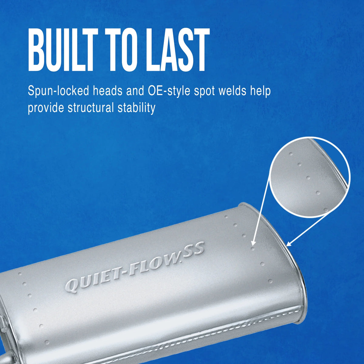 Walker Exhaust Quiet-Flow SS 54668 Exhaust Muffler Assembly Fits select: 2006-2011 HONDA CIVIC