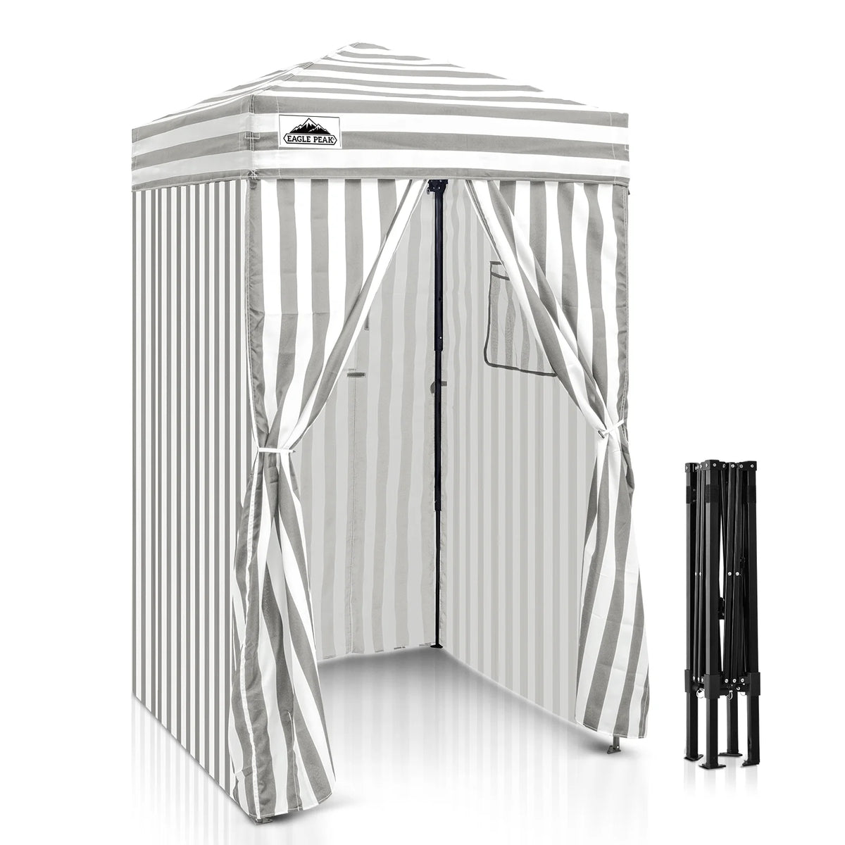 EAGLE PEAK Flex Ultra Compact 4 ft x 4 ft Pop-up Changing Room Canopy, Portable Privacy Cabana