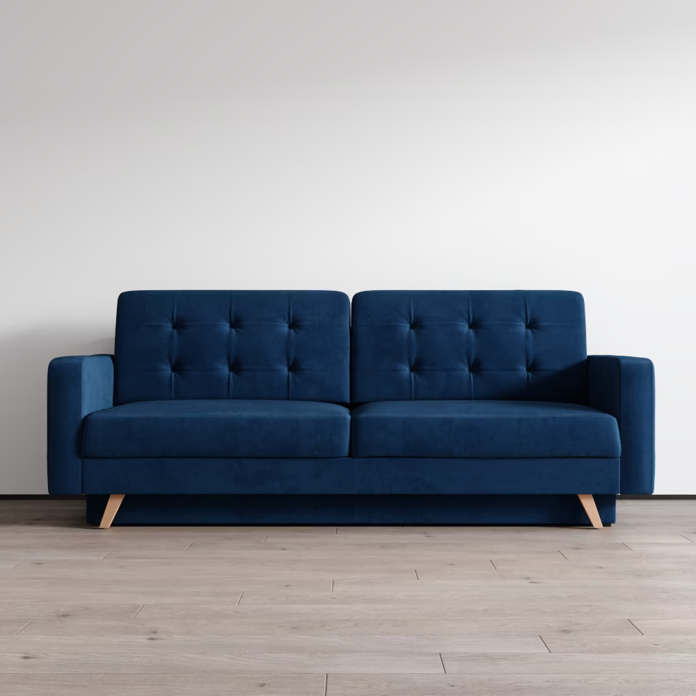 Meble Furniture Vegas Queen Sofa Bed with Storage, Multiple Colors