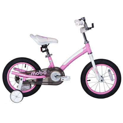 Mobo First Boy's 14" Kids Bike, Ages 3-5 Years Old, Red