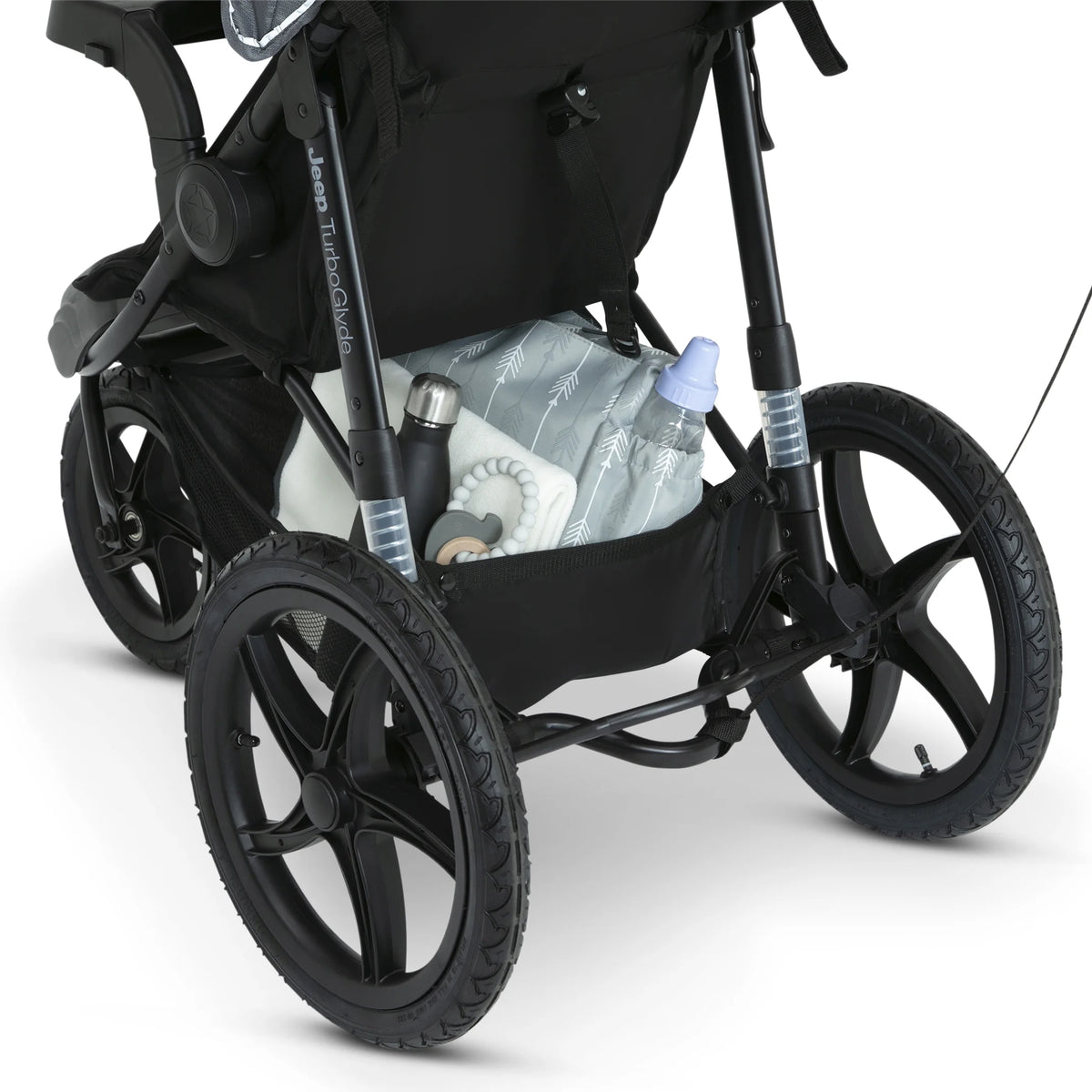 Jeep TurboGlyde Jogging Stroller by Delta Children, Black