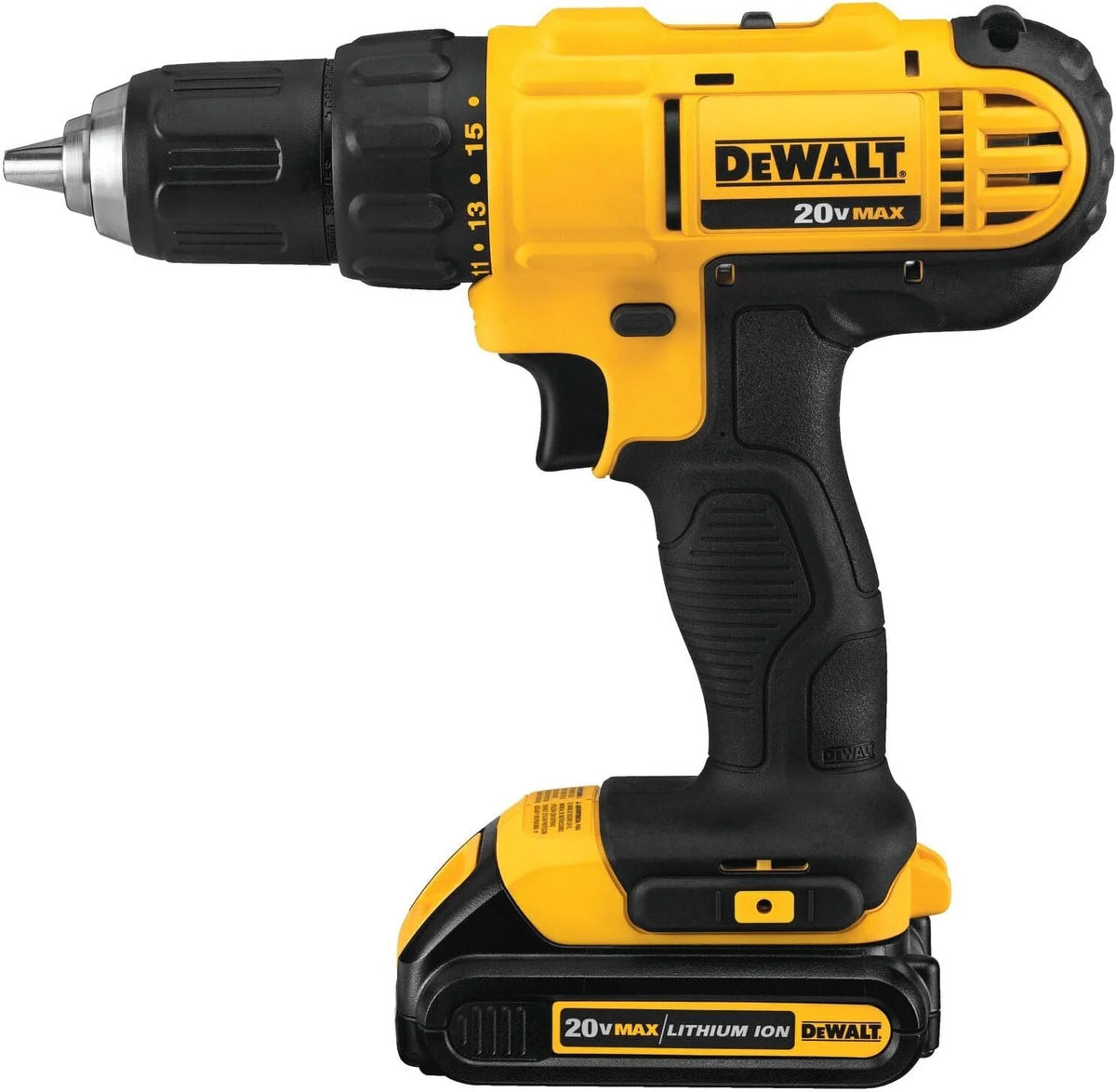 20V  Cordless Drill and Impact Driver Combo Kit with 2 Batteries and Charger