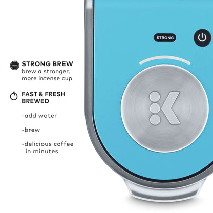 Keurig K-Mini Plus Single Serve K-Cup Pod Coffee Maker, Dusty Rose