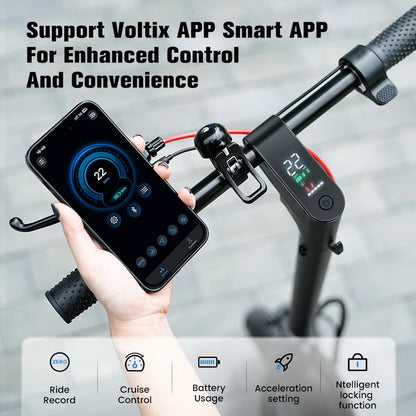 iScooter Electric Scooter Adult, 350W Motor, 21 Miles Long Range, 19 mph & 8.5" Pneumatic tire Folding Commuter Electric Scooter for Adults & Teens, Superior Performance Smart App & Dual Braking