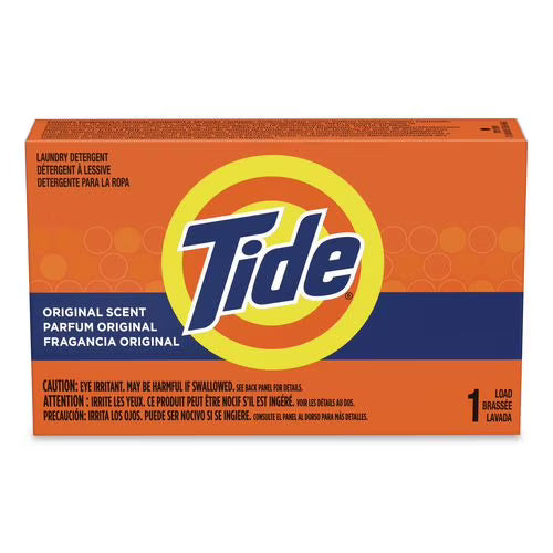 Tide Powder Laundry Detergent Vending Box, 1.5 Oz, Pack Of 156 Boxes
