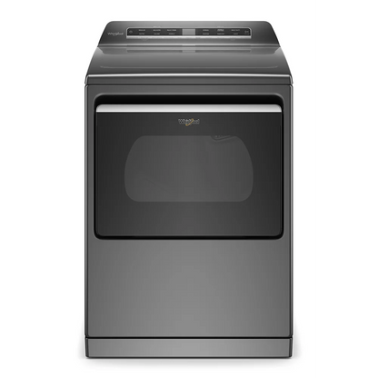 Whirlpool 7.4 cu ft Chrome Shadow Electric Top Load Clothes Dryer