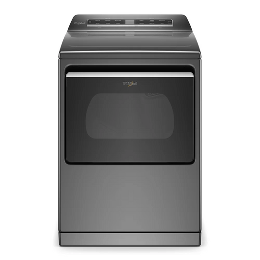 Whirlpool 7.4 cu ft Chrome Shadow Electric Top Load Clothes Dryer