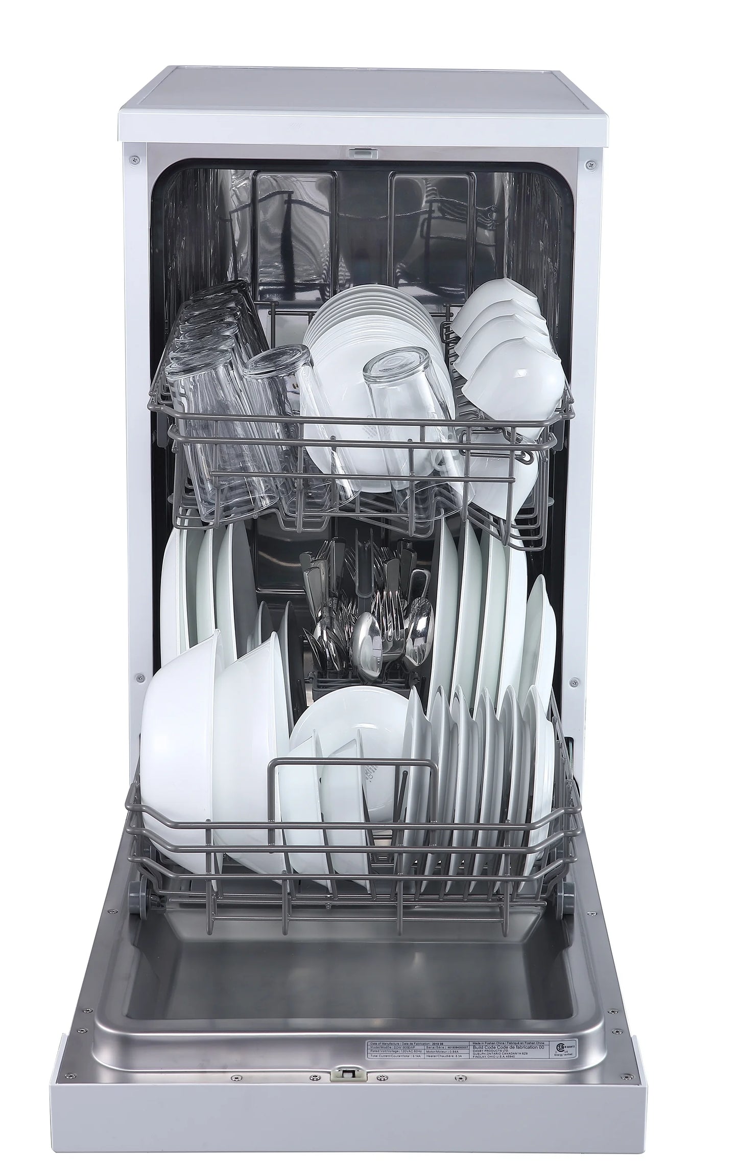 Hamilton Beach 18" Portable Dishwasher in White