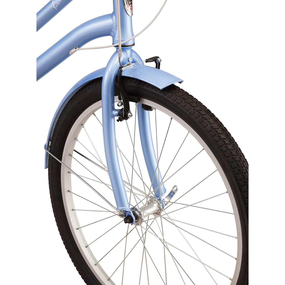 Schwinn Riverwalk Comfort Bike, 26 Inch Wheels, 7 Speed, Blue