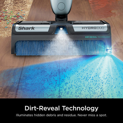 Shark? HydroDuo with Dirt-Reveal Technology, Cordless, Hard Floor Cleaning System, Wet & Dry Debris Pickup, Mop & Scrubs All at Once, Hardwood, Tile, Laminate Floors, WW200