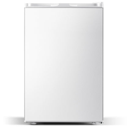 KNDKO 3.2Cu.ft Upright Freezer, Compact Freezer with Removable Shelves, Adjustable Thermostat for Home/Kitchen/Office, SILVER