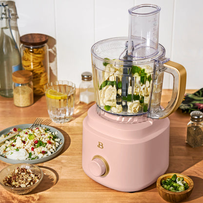 Beautiful 10-Cup Food Processor with Accessories, White Icing by Drew Barrymore