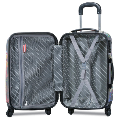 Dejuno Parisian Nights Hardside 3-PC Spinner Luggage Set