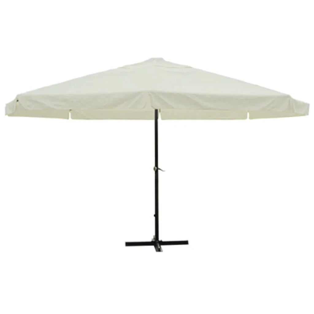vidaXL Garden Parasol Azure Blue Polyester with PA coating Large