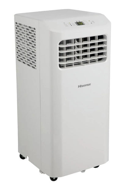 Restored Hisense Portable Air Conditioner 250-Sq.ft 6000 BTU 115-Volt White, AP0621CR1W() (Refurbished)
