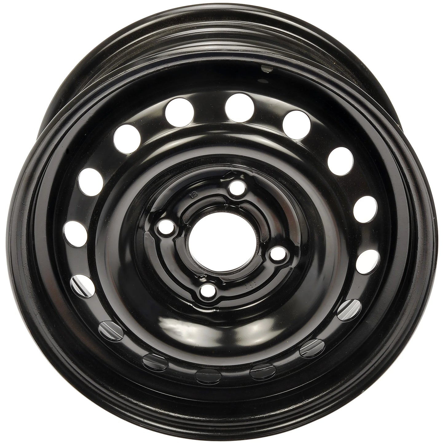 Dorman 939-111 Steel 15" Wheel Rim 15 x 6-inch 4-Lug Black, for Specific Nissan Models