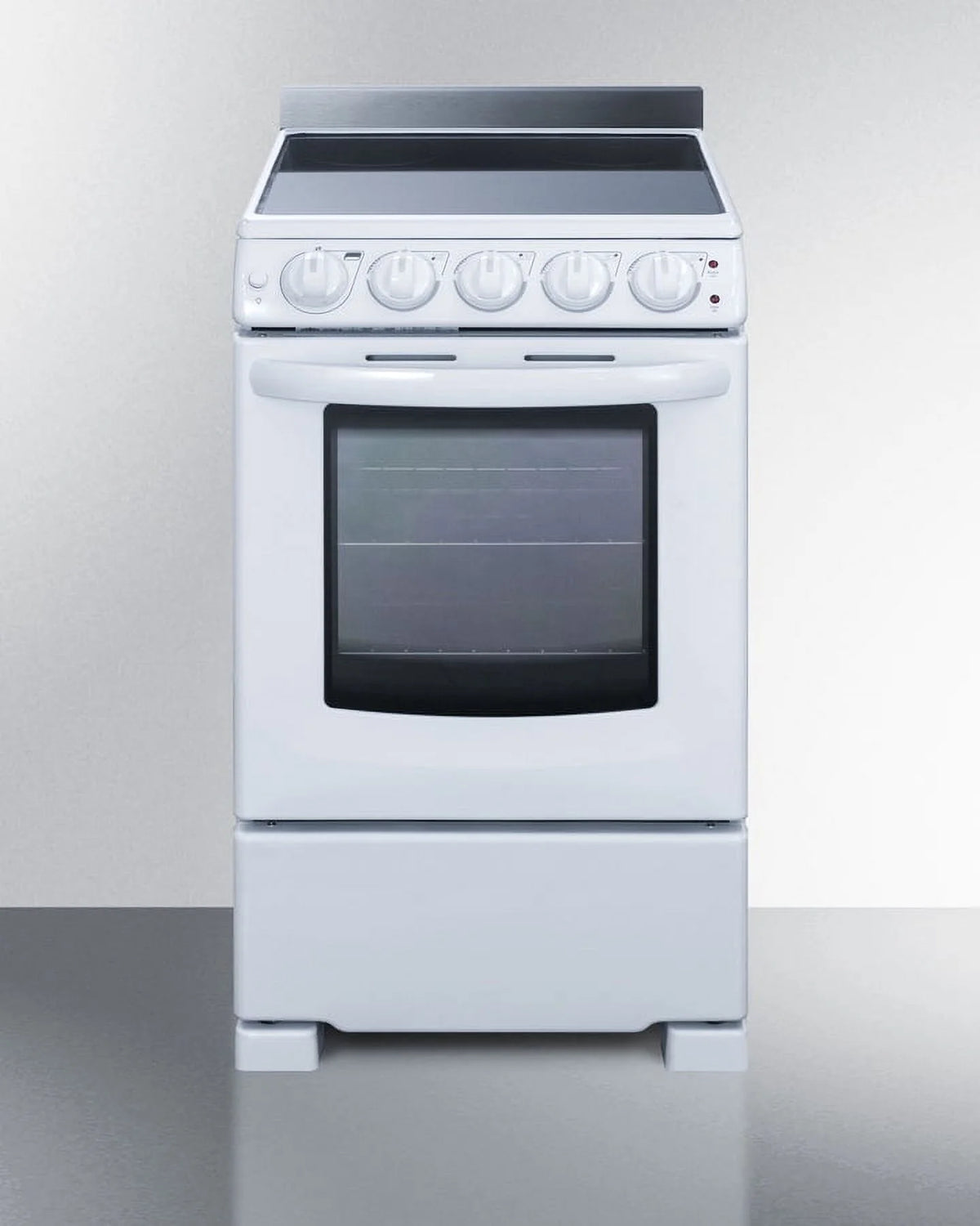 Summit 24�� 2.9 cu ft Electric Range in Ceramic