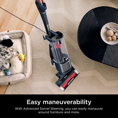Shark Upright Vacuum, Rotator Pet, Pet Friendly, Bagless, PowerFins HairPro Brushroll, HEPA Filter, Odor Neutralizer, Hard Floor and Carpet, Swivel Steering, ZU100, Chimera