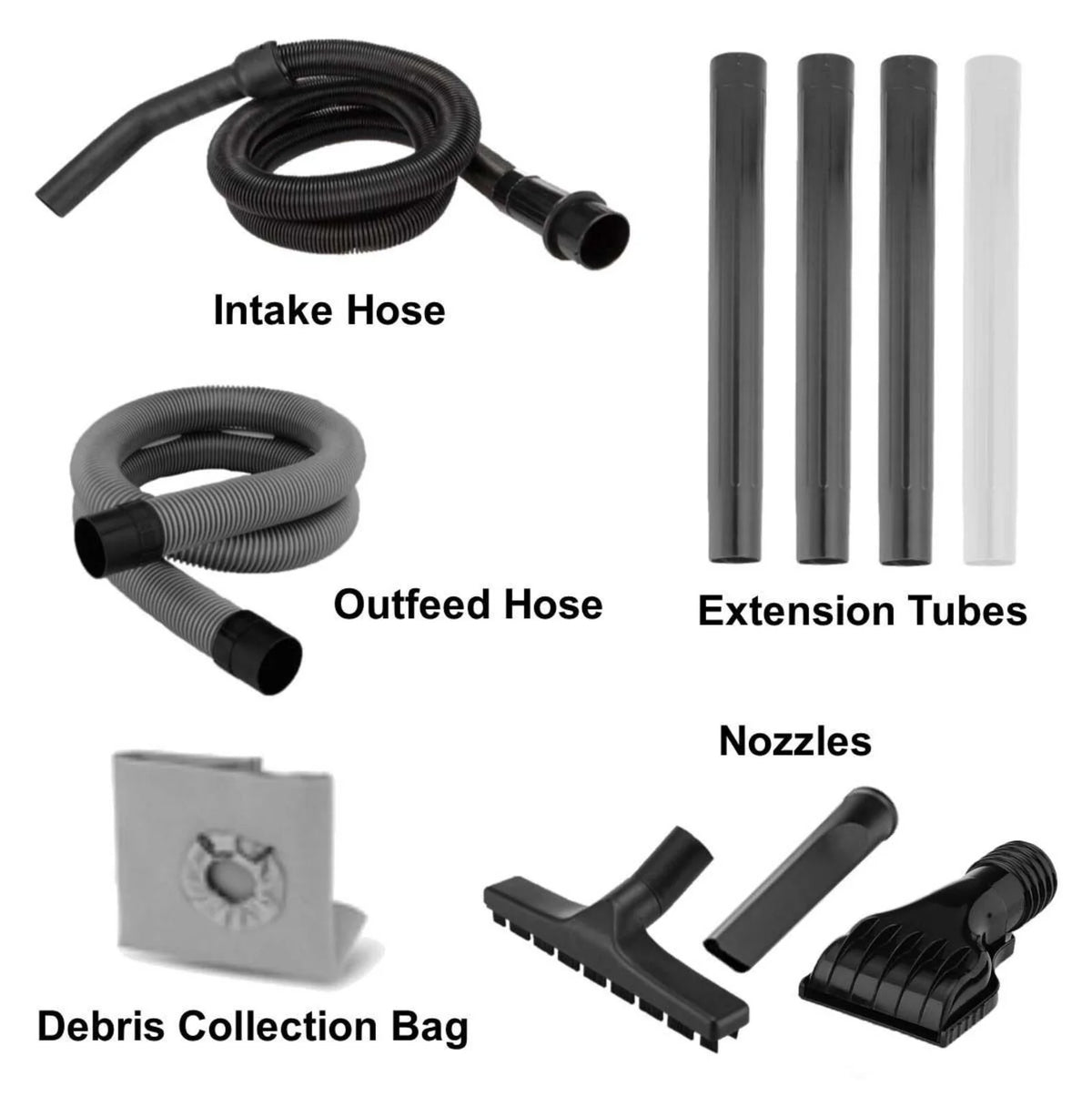 Half Off Ponds CleanSweep Pond & Pool Vacuum, 1400 W, 13 ft Intake Hose