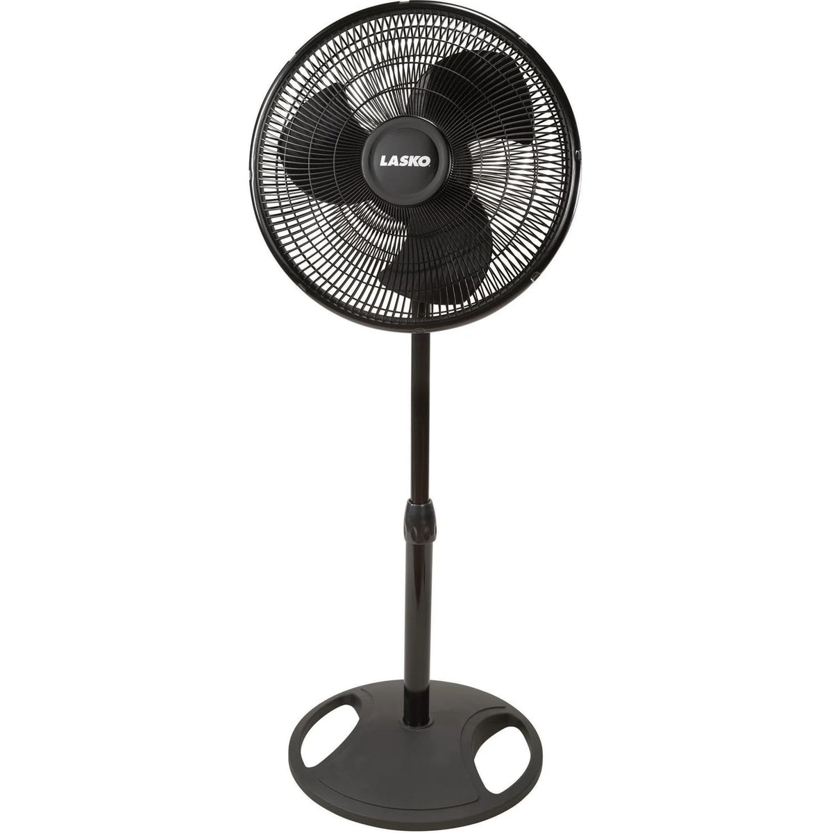 Lasko Products 16" Oscillating Stand Fan, Black  2521, 2 pack