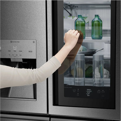 LG Freestanding French Door Refrigerator, Gray