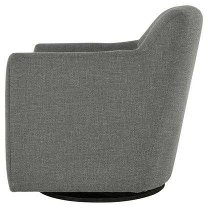 Signature Design by Ashley Bradney Beige Swivel Accent Chair