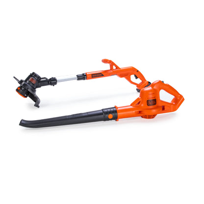 BLACK+DECKER 20V MAX* Lithium 10 In. String Trimmer/Edger + Hard Surface Sweeper Combo Kit, LCC221
