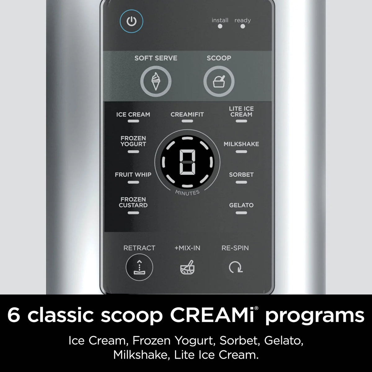 Restored Ninja CREAMi Swirl 13-in-1 Soft Serve Ice Cream Machine - Factory (Refurbished)