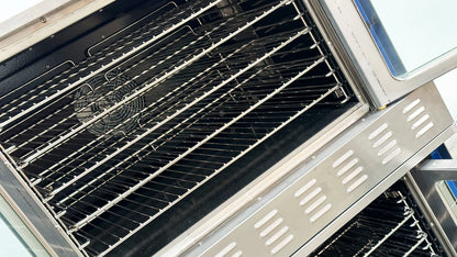 38 in. Commercial Double Deck Electric Convection Oven 240V 1P, Double Door, Extra Large Capacity
