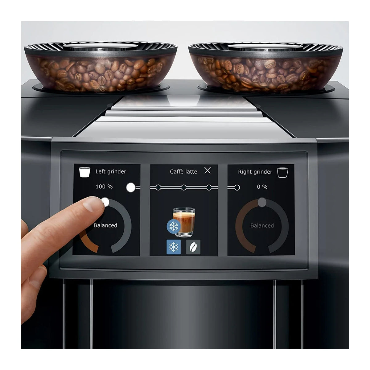 Jura GIGA 10 Automatic Coffee Machine | Diamond Black