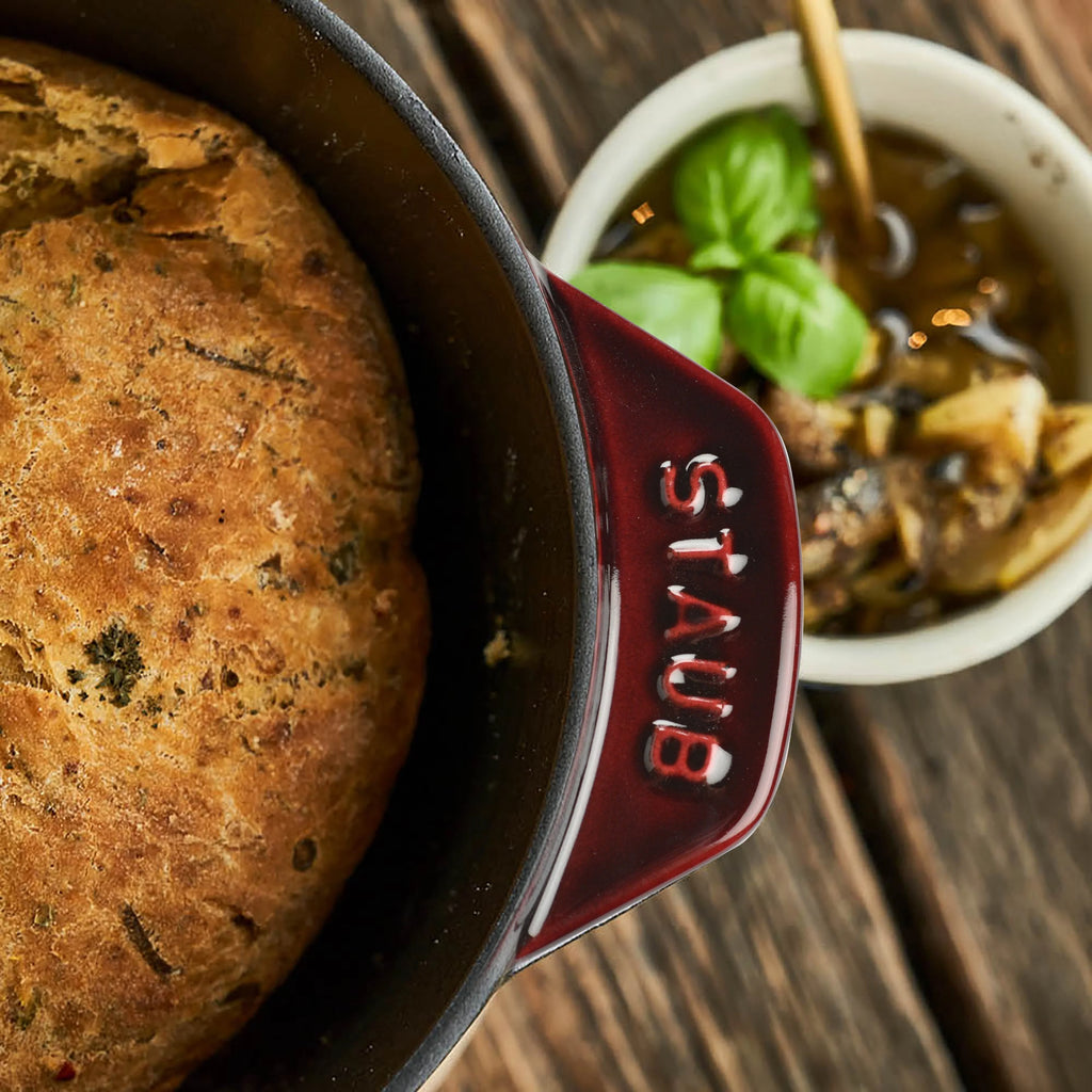 Staub Cast Iron 1.5-qt Petite French Oven - Grenadine