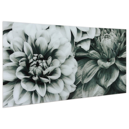 Empire Art Direct Blue Splash Frameless Free Floating Tempered Glass Panel Graphic Wall Art, 72" x 36", Ready to Hang